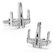 Star Wars X-Wing Starfighter Blueprint Cufflinks